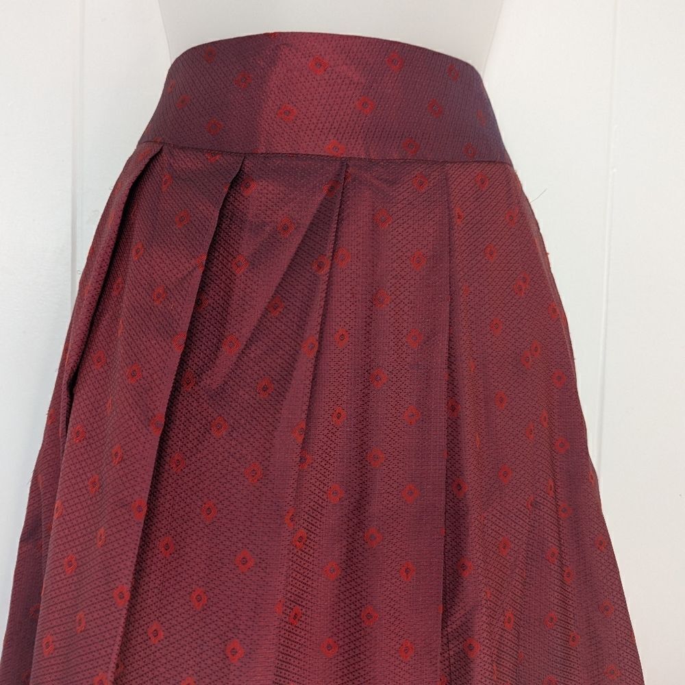 Calypso Silk Maxi Skirt 90s Glam Fairy Princess Tomato Girl Beachy Boho Chic 1 - Picture 2 of 11